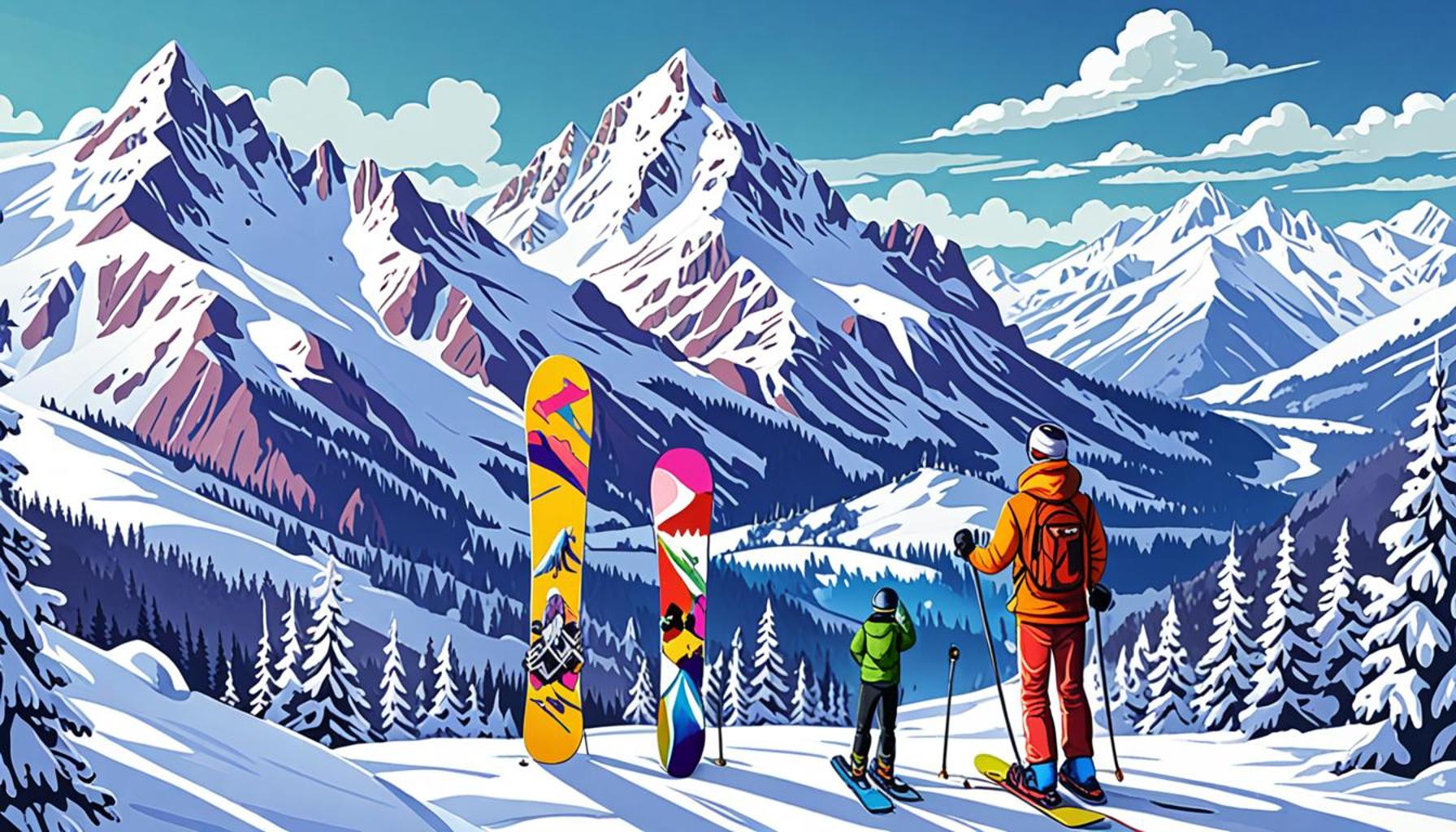 Winter Adventures: Ski and Snowboard Itineraries in the American Mountains